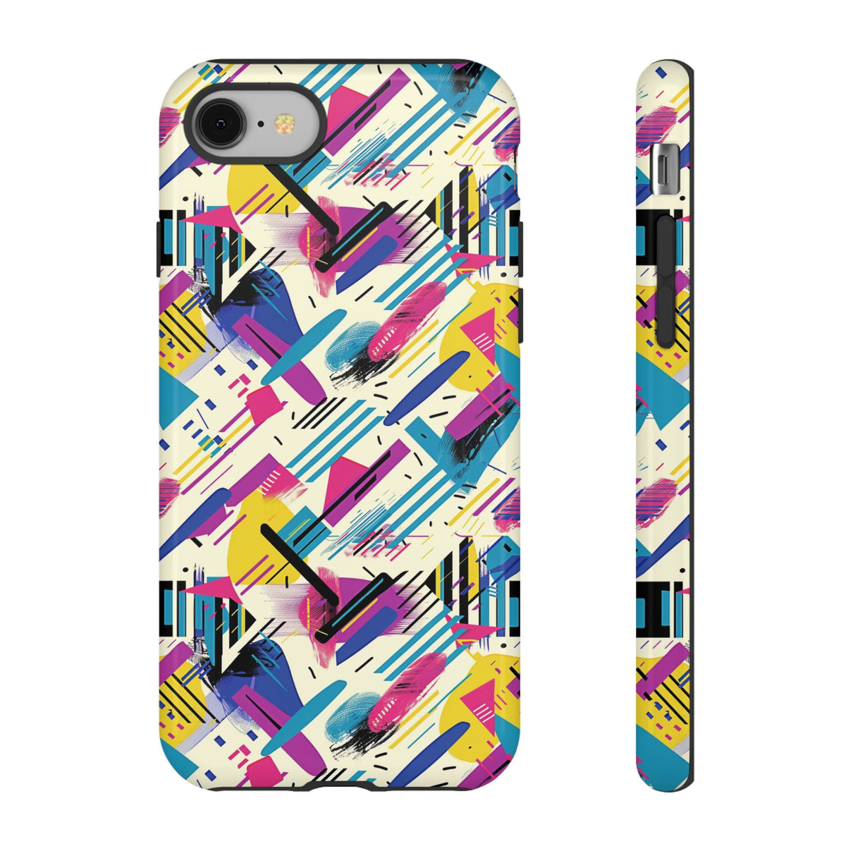 Retro 80s Seamless Phone Case – Vintage Style Meets Modern Protection 134