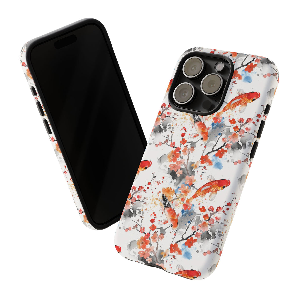 Japanese Pattern Phone Case – Elegant & Timeless Design for Your Phone 035