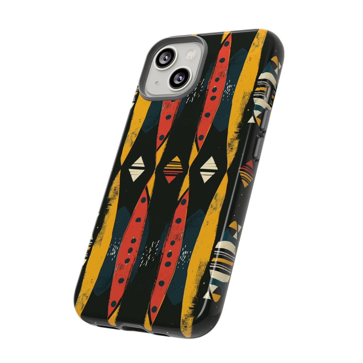 Stylish African Pattern Phone Case – Unique and Vibrant Protection 156