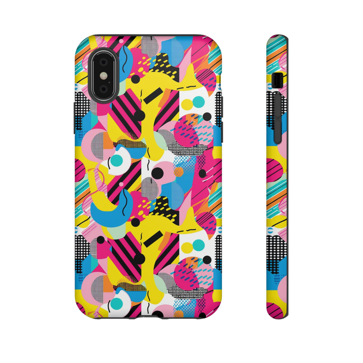 Retro 80s Seamless Phone Case – Vintage Style Meets Modern Protection 091