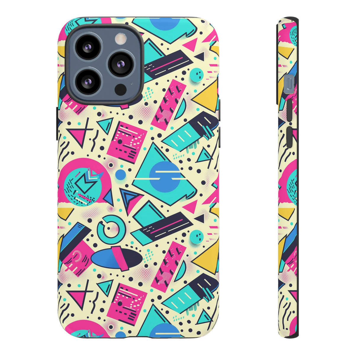 Retro 80s Seamless Phone Case – Vintage Style Meets Modern Protection 087