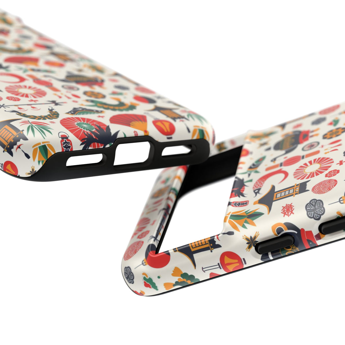 Japanese Pattern Phone Case – Elegant & Timeless Design for Your Phone 461