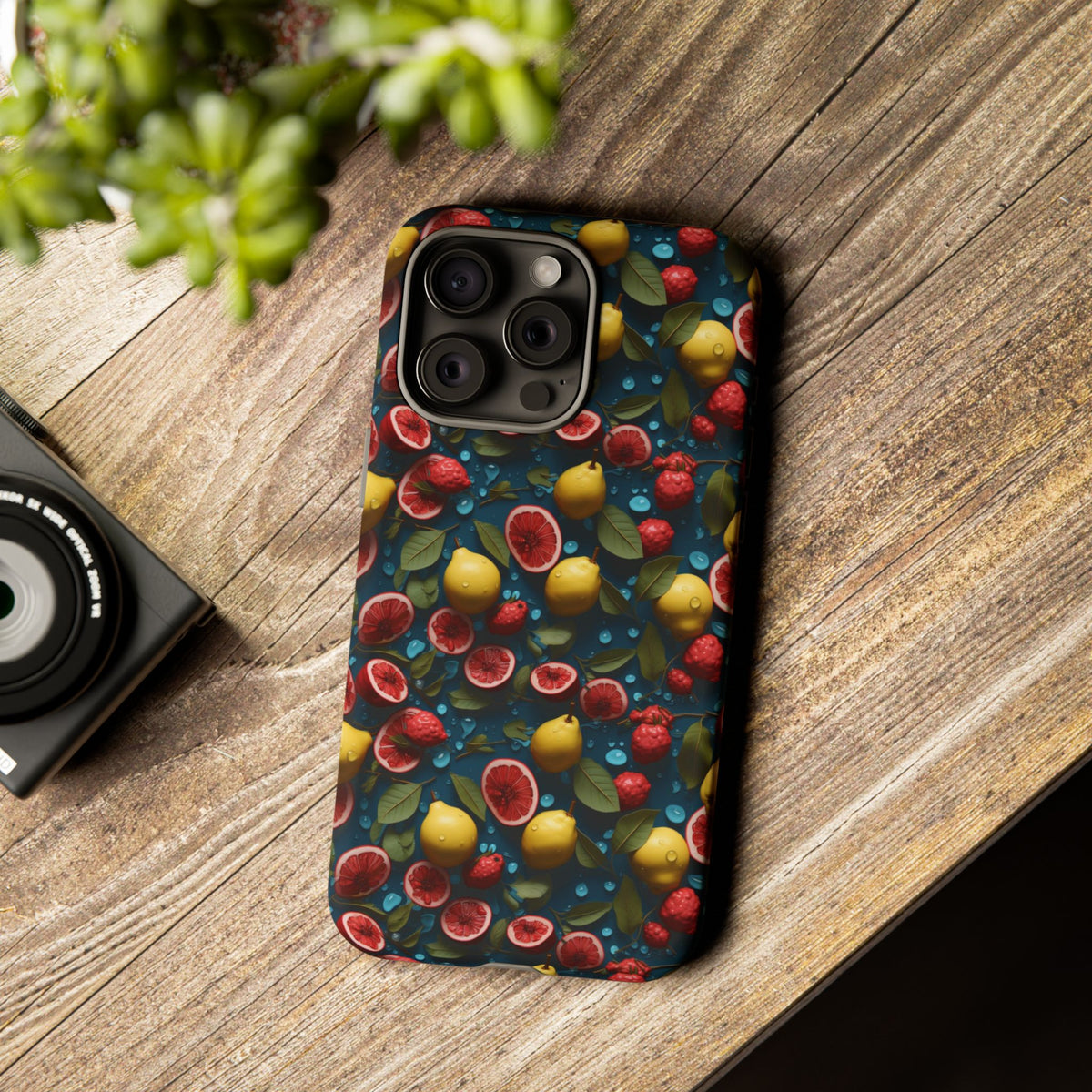 Fruit Pattern Phone Case – Vibrant & Fun Design for Your Smartphone 972