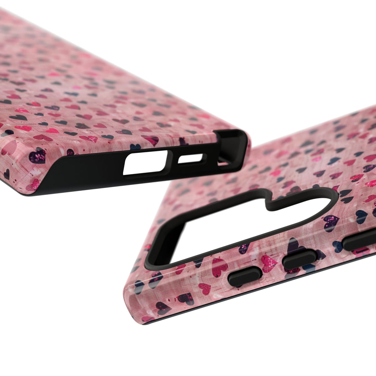 Heart Pattern Phone Case – Stylish & Loving Design for Your Device 229