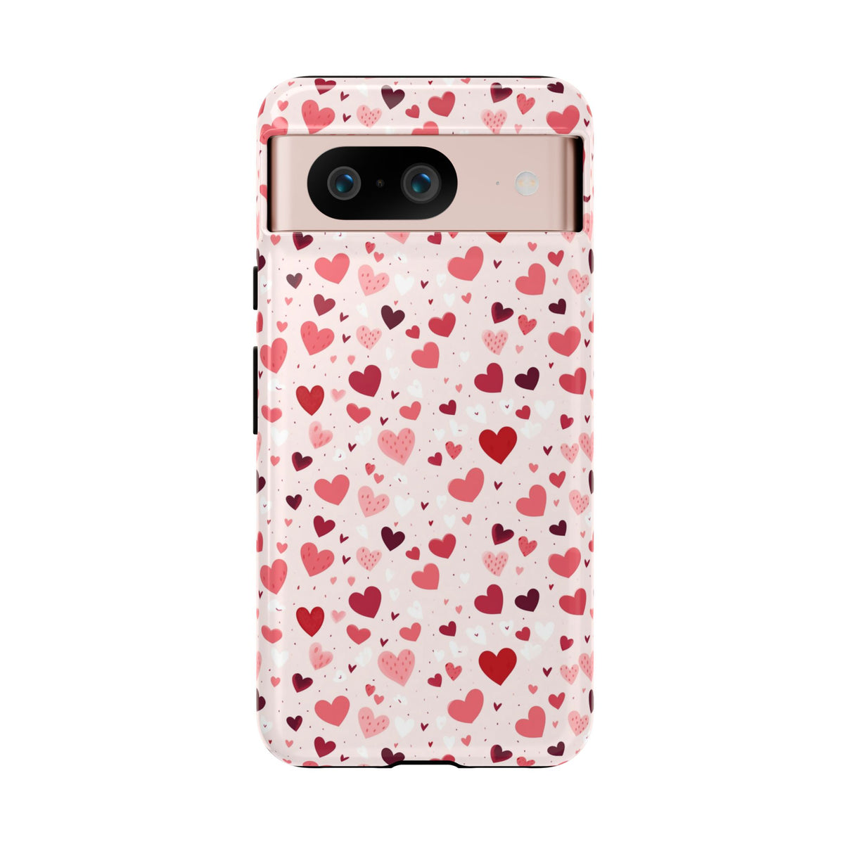 Heart Pattern Phone Case – Stylish & Loving Design for Your Device 817