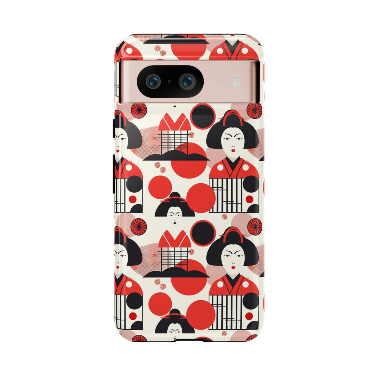 Japanese Pattern Phone Case – Elegant & Timeless Design for Your Phone 018