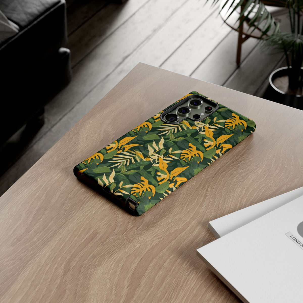 Jungle Pattern Phone Case – Exotic & Lush Design for Your Phone 347