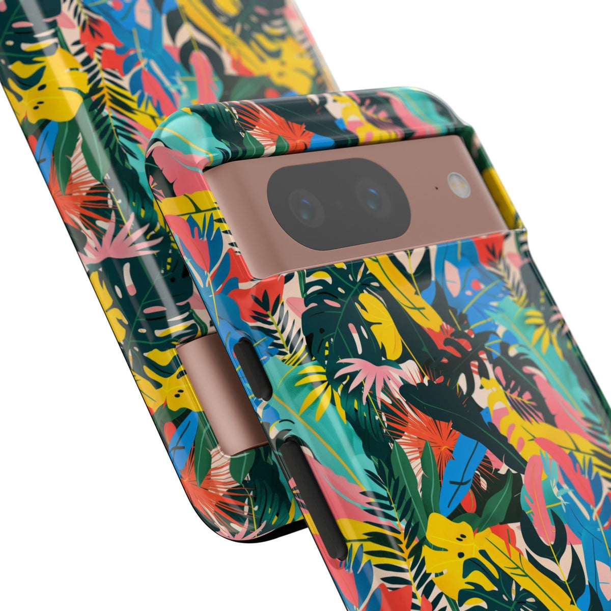 Jungle Pattern Phone Case – Exotic & Lush Design for Your Phone 346