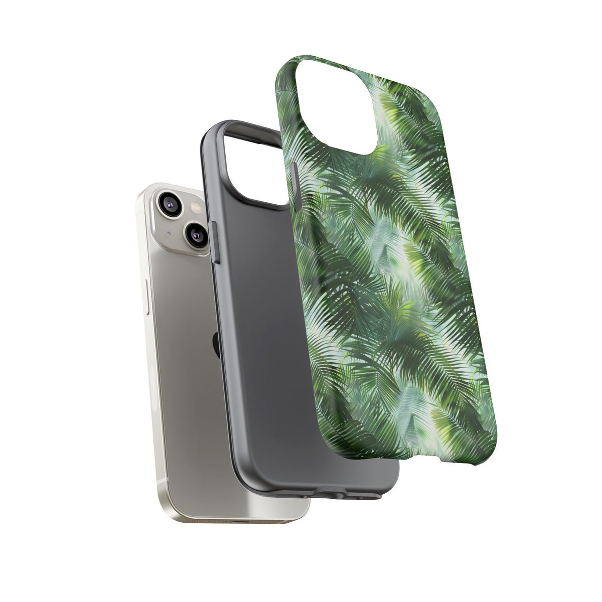 Jungle Pattern Phone Case – Exotic & Lush Design for Your Phone 344