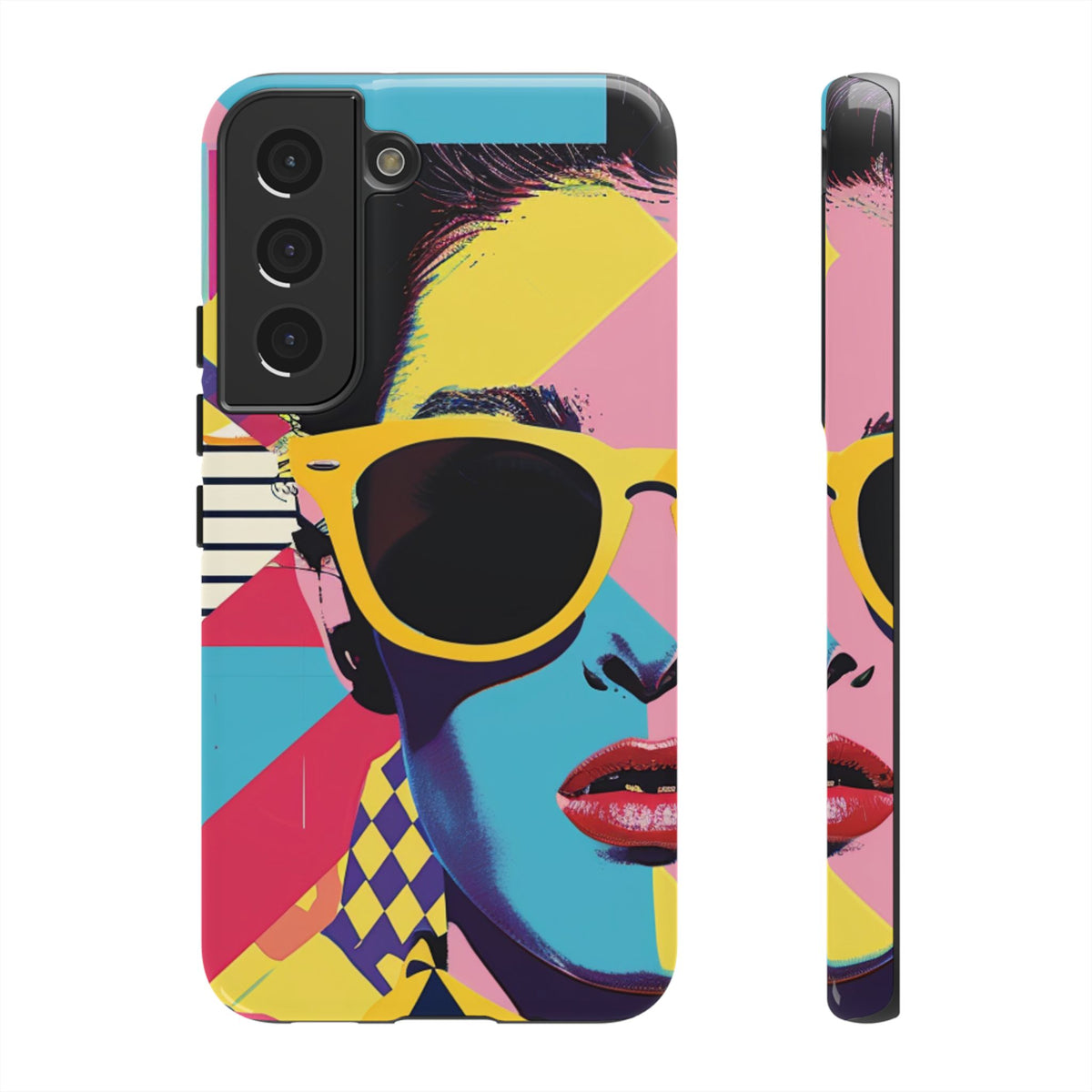 Retro 80s Seamless Phone Case – Vintage Style Meets Modern Protection 7