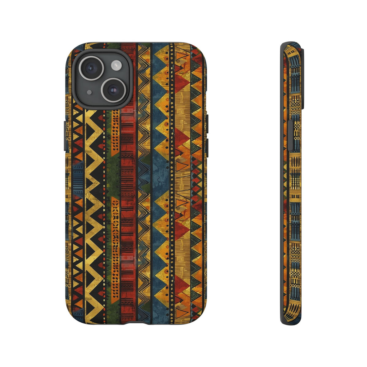 Stylish African Pattern Phone Case – Unique and Vibrant Protection 166