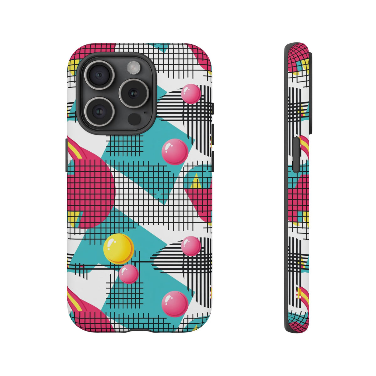 Retro 80s Seamless Phone Case – Vintage Style Meets Modern Protection 161