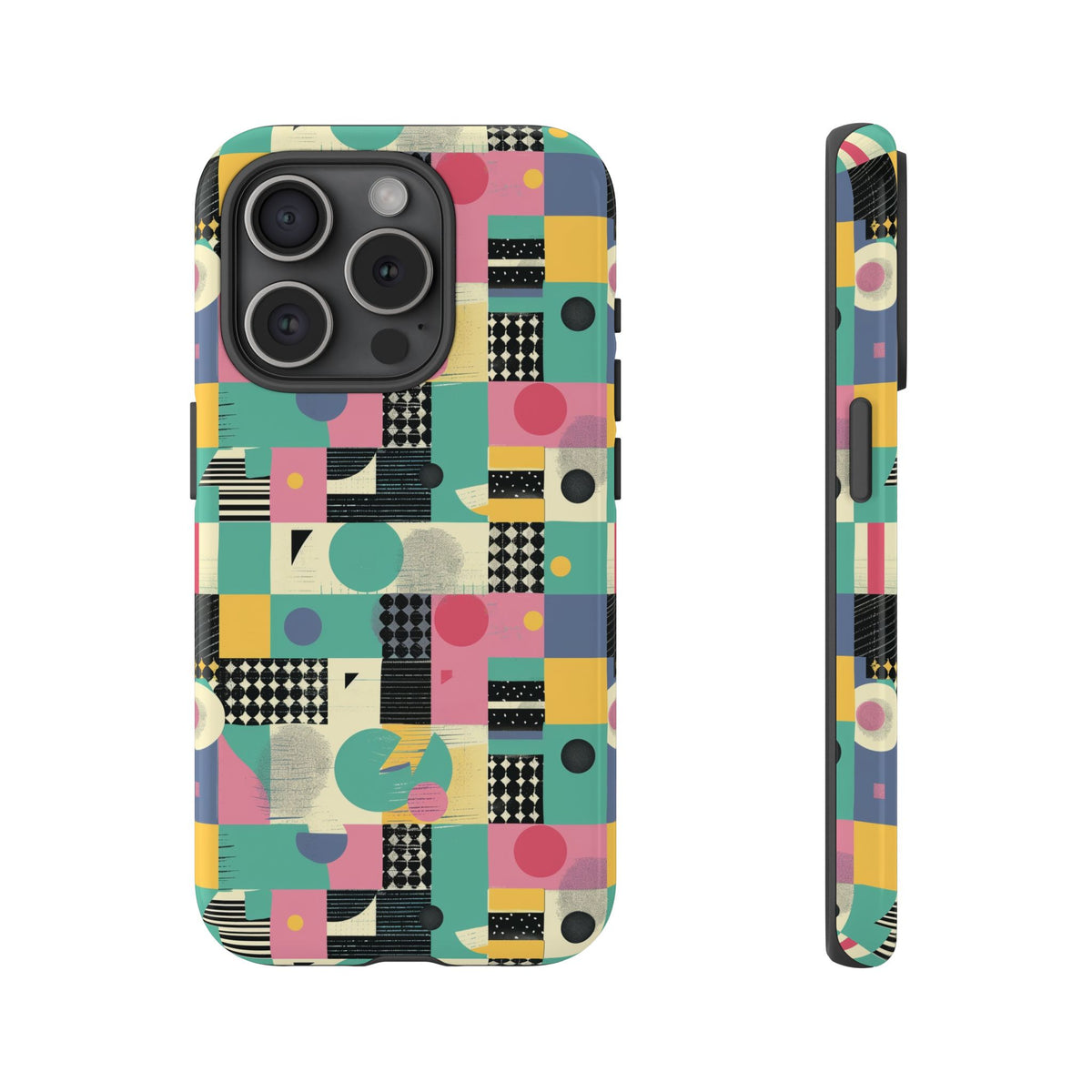 Retro 80s Seamless Phone Case – Vintage Style Meets Modern Protection 289