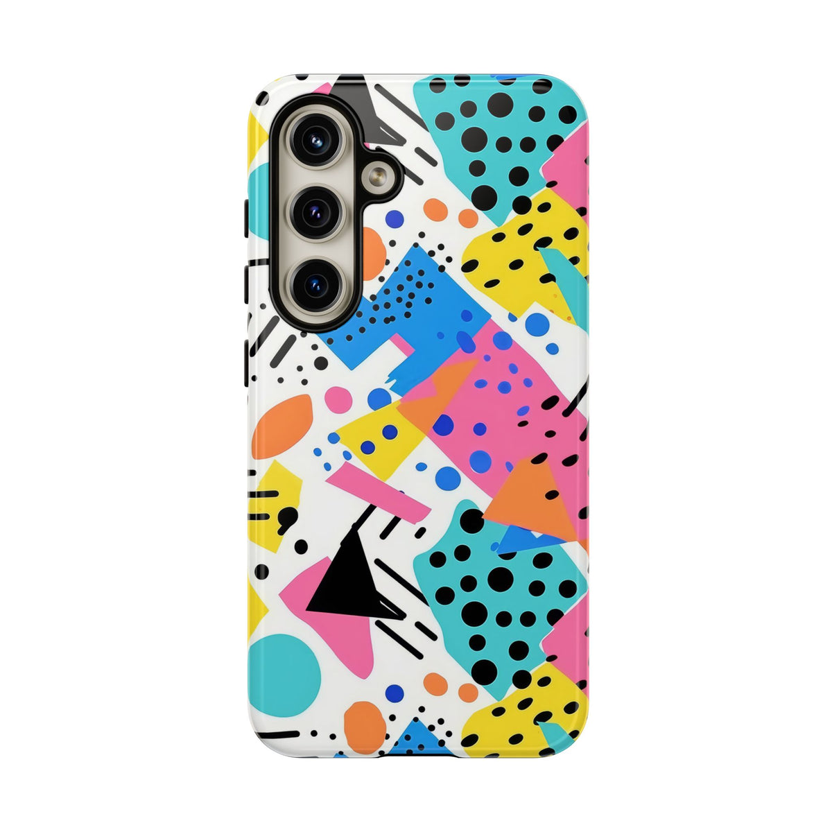 Bright Summer Memphis Design Phone Case – Vibrant and Playful Phone Cover