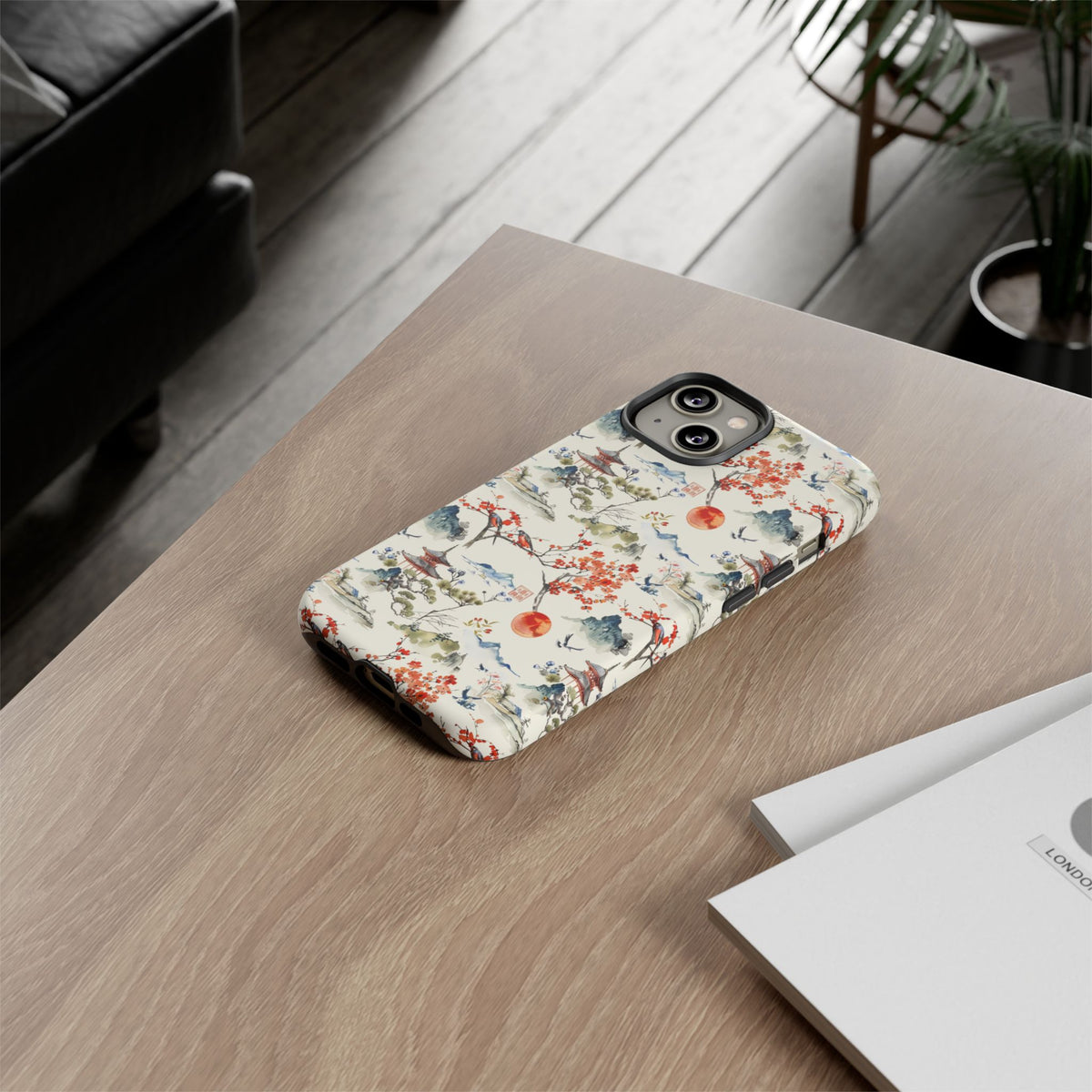 Japanese Pattern Phone Case – Elegant & Timeless Design for Your Phone 120