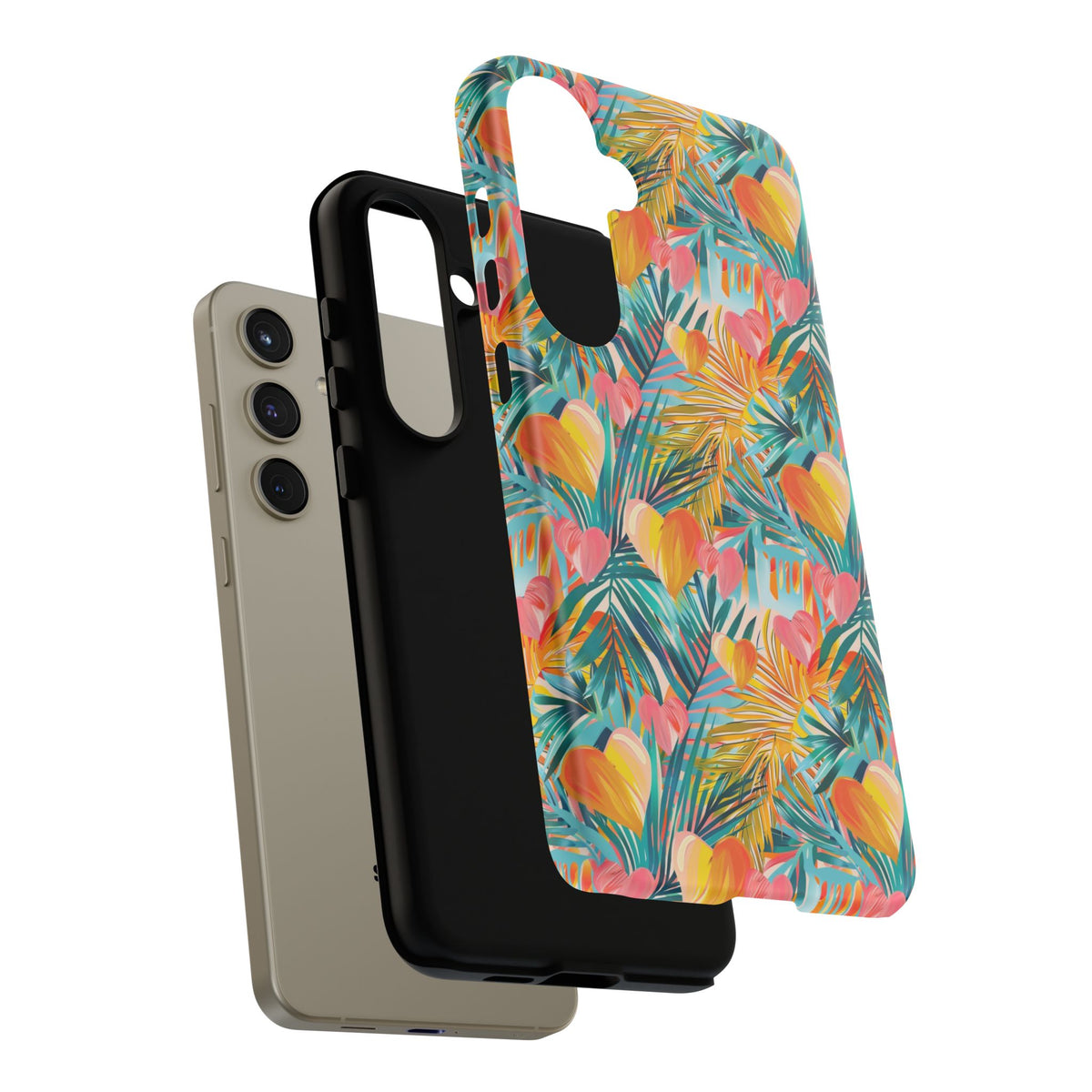 Heart Pattern Phone Case – Stylish & Loving Design for Your Device 824