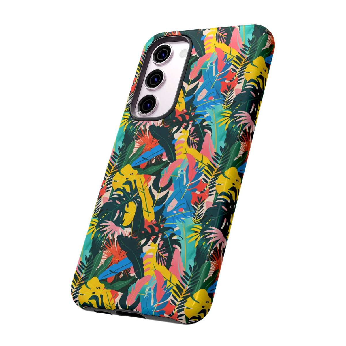 Jungle Pattern Phone Case – Exotic & Lush Design for Your Phone 346