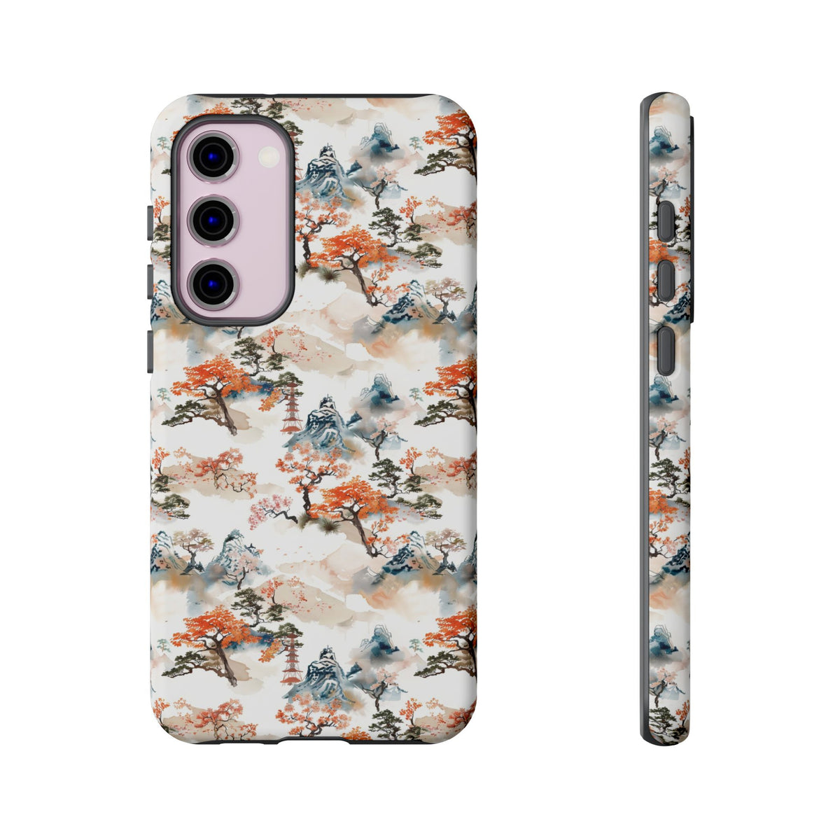 Japanese Pattern Phone Case – Elegant & Timeless Design for Your Phone 506