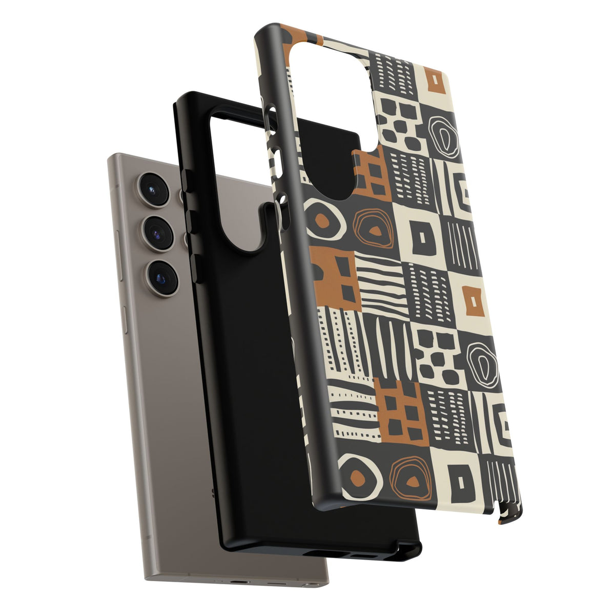 Stylish African Pattern Phone Case – Unique and Vibrant Protection 168
