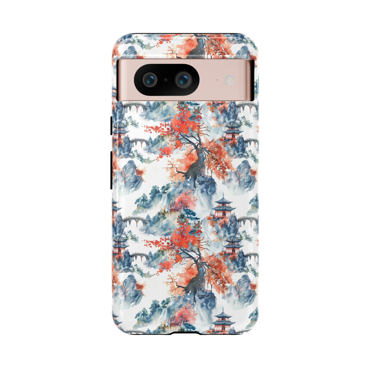 Japanese Pattern Phone Case – Elegant & Timeless Design for Your Phone 043