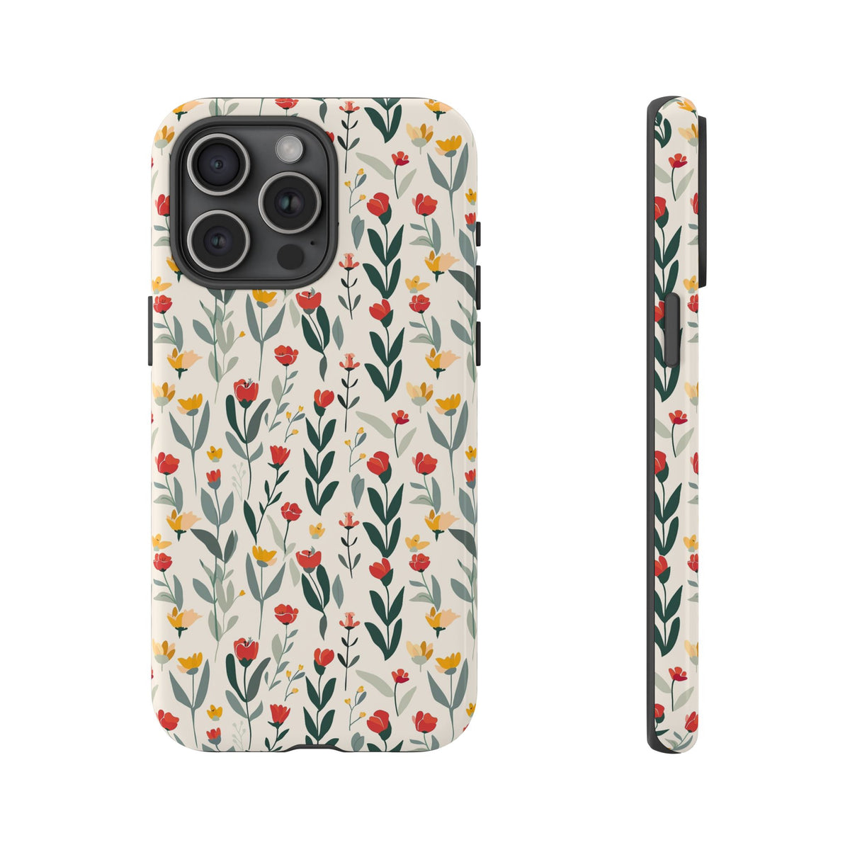 Spring Pattern Phone Case – Fresh & Vibrant Design for Your Phone 404