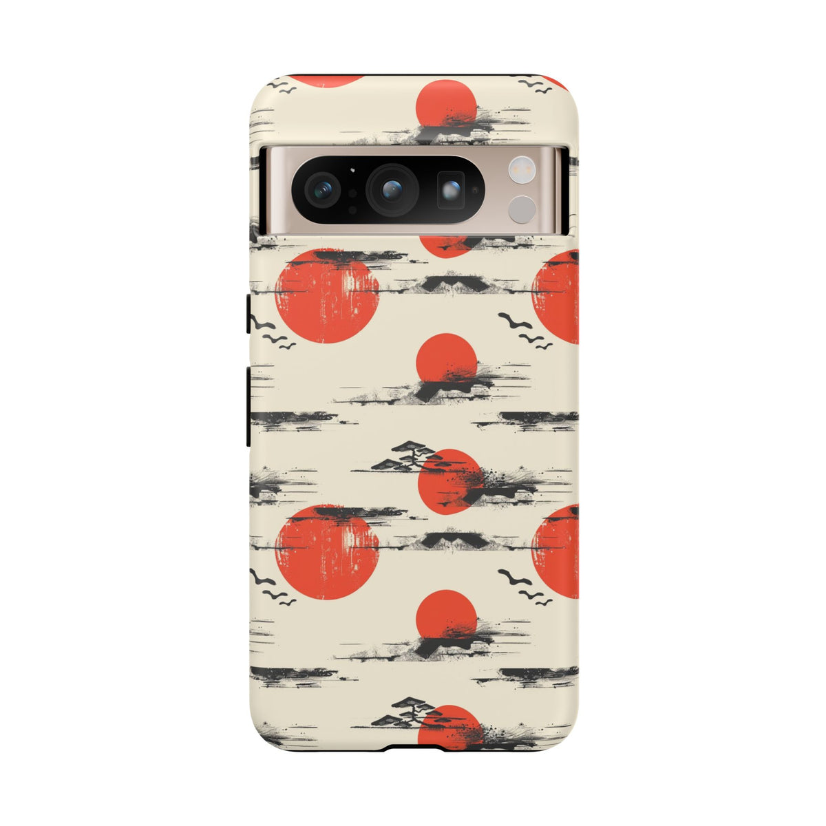 Japanese Pattern Phone Case – Elegant & Timeless Design for Your Phone 077