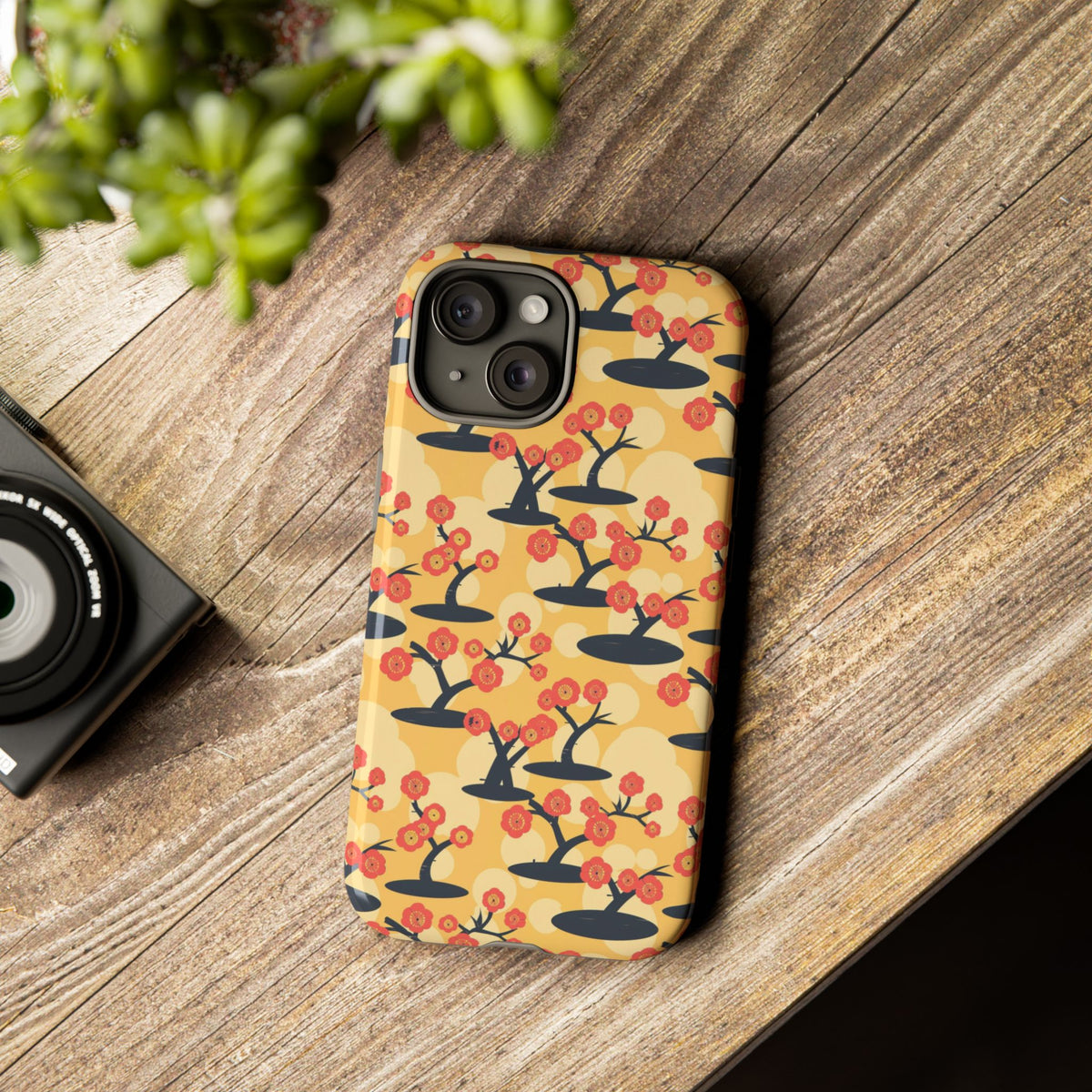 Japanese Pattern Phone Case – Elegant & Timeless Design for Your Phone 044