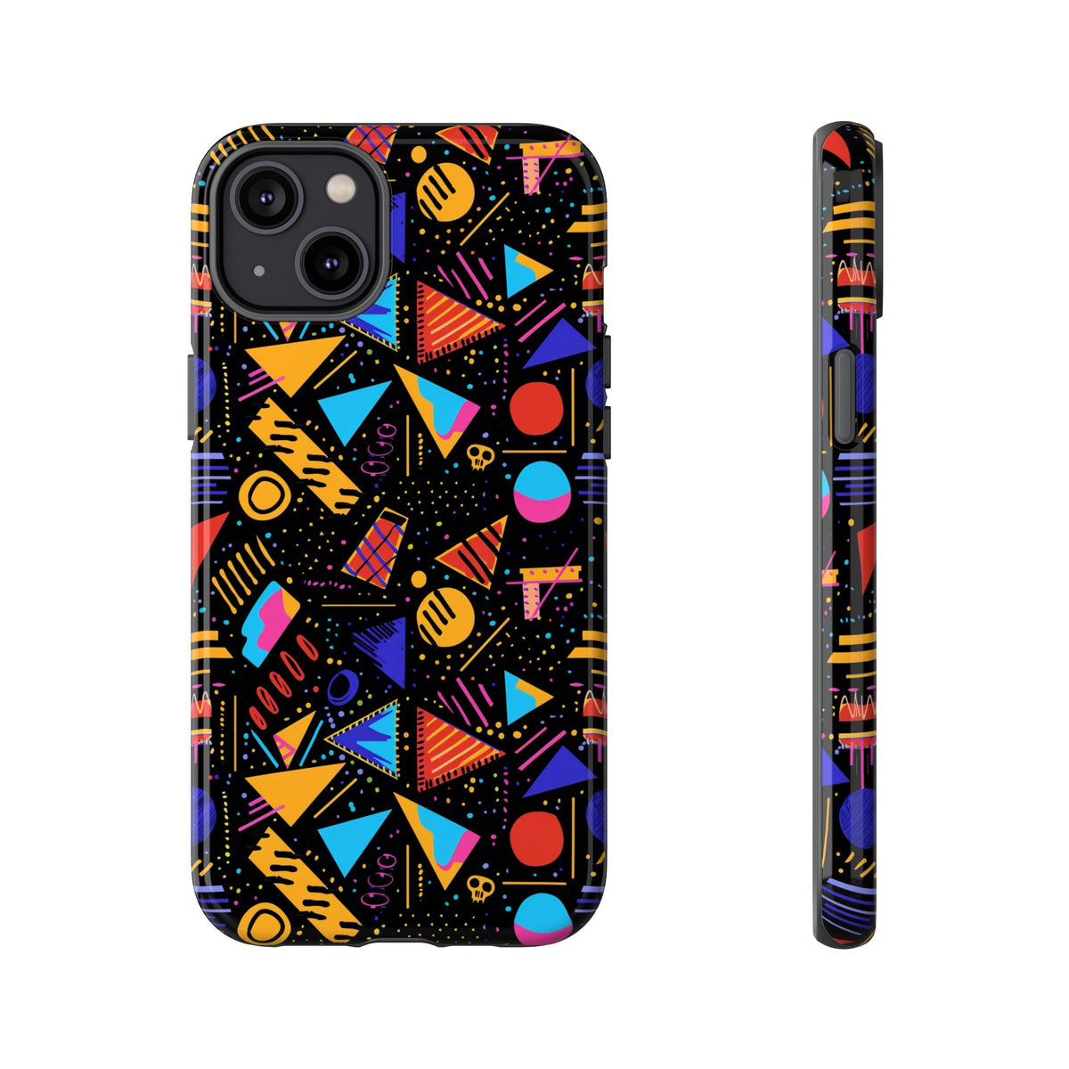 Retro 80s Seamless Phone Case – Vintage Style Meets Modern Protection 082