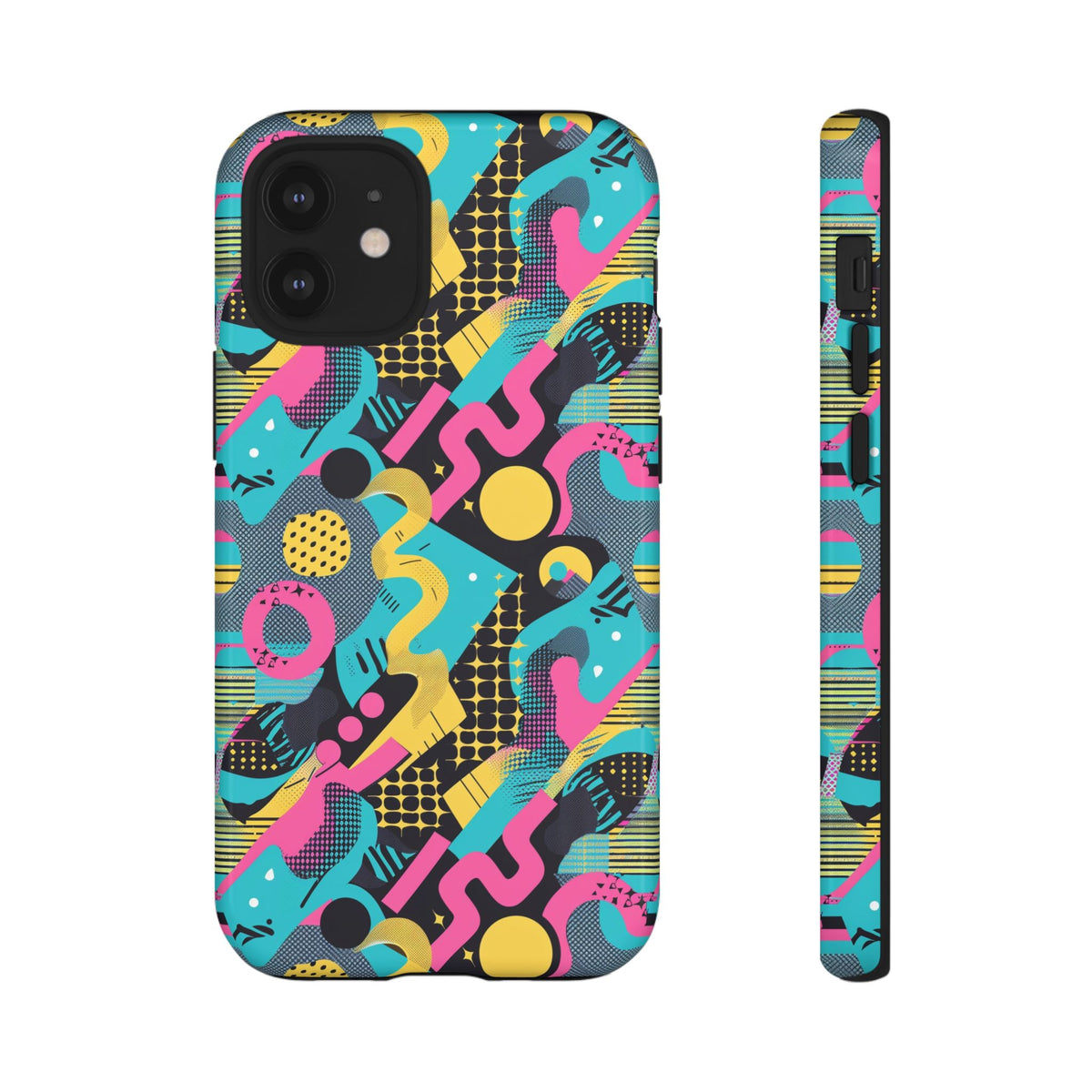 Retro 80s Seamless Phone Case – Vintage Style Meets Modern Protection 138