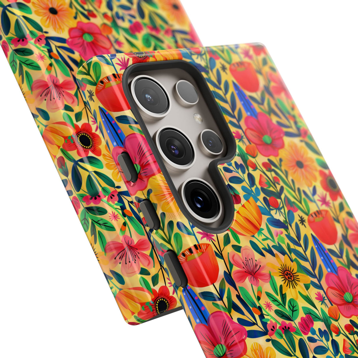 Frida Kahlo's Flower Phone Case – Artistic Elegance for Your Phone 7