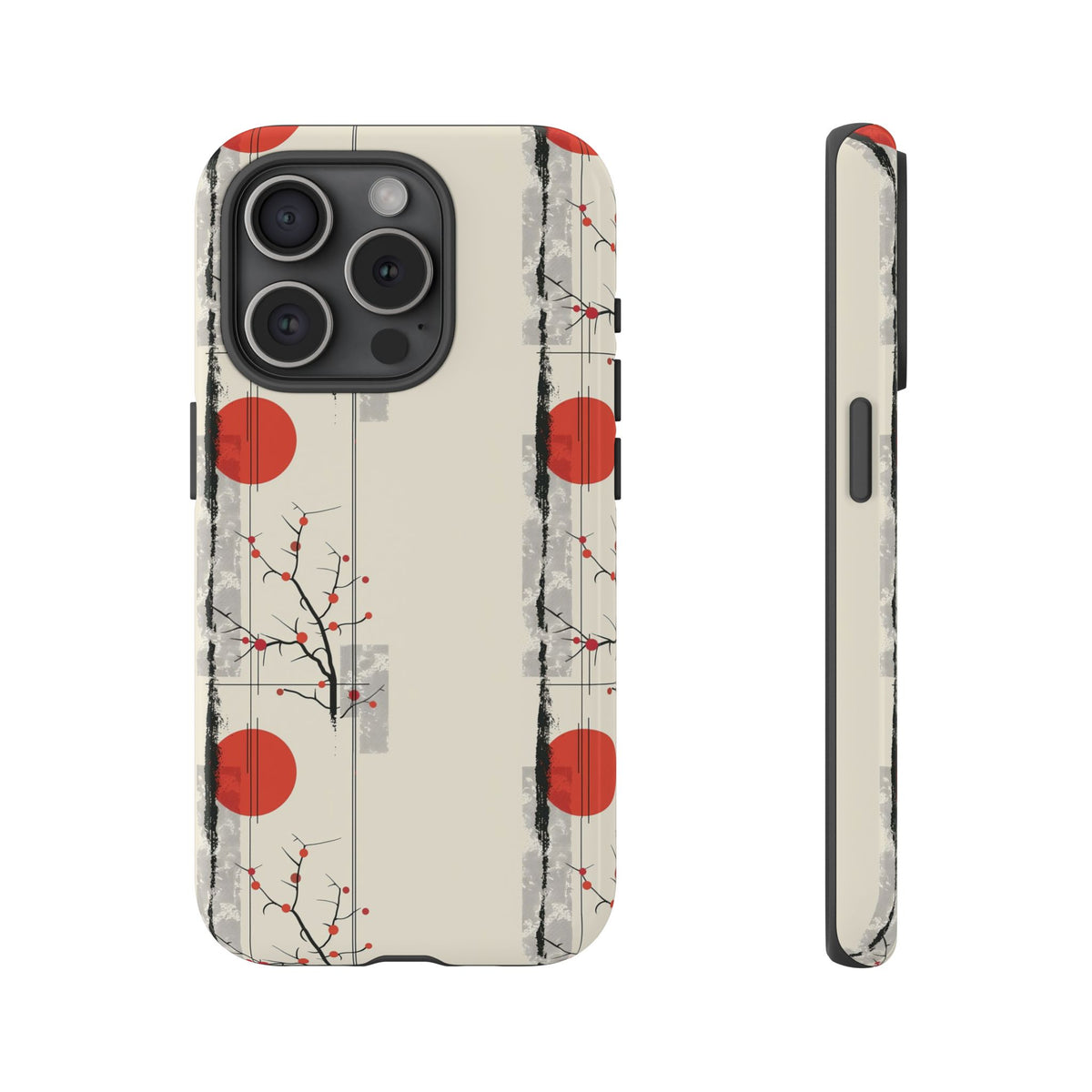 Japanese Pattern Phone Case – Elegant & Timeless Design for Your Phone 004