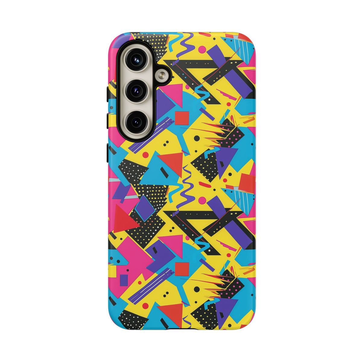 90s Themed Seamless Pattern Phone Case – Embrace Retro Style and Protection 223