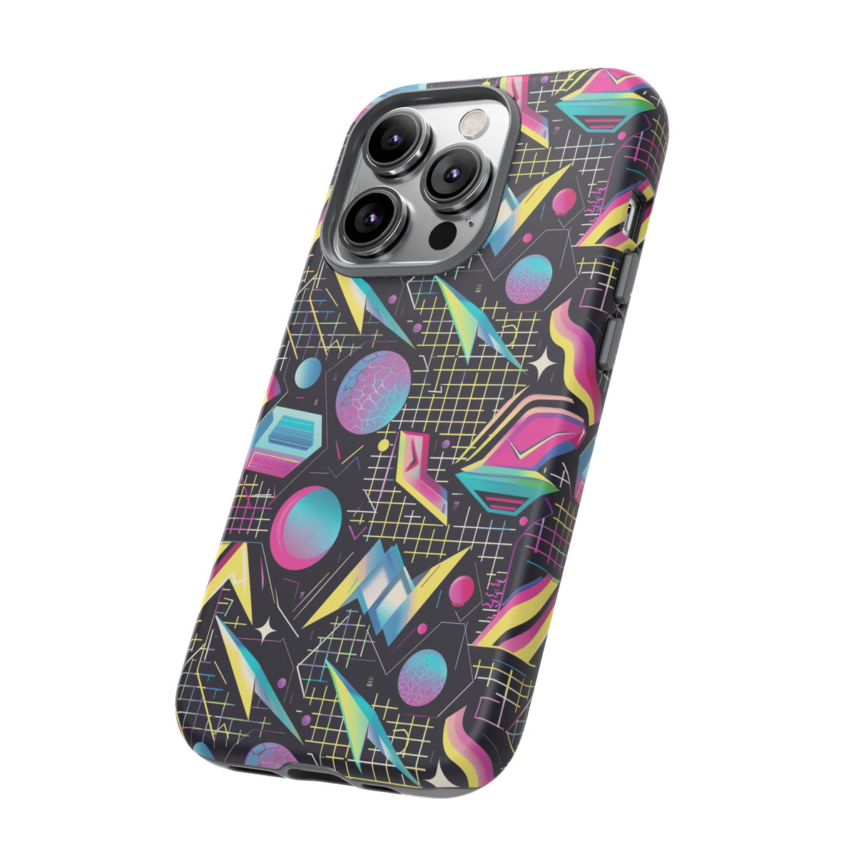 Retro 80s Seamless Phone Case – Vintage Style Meets Modern Protection 086