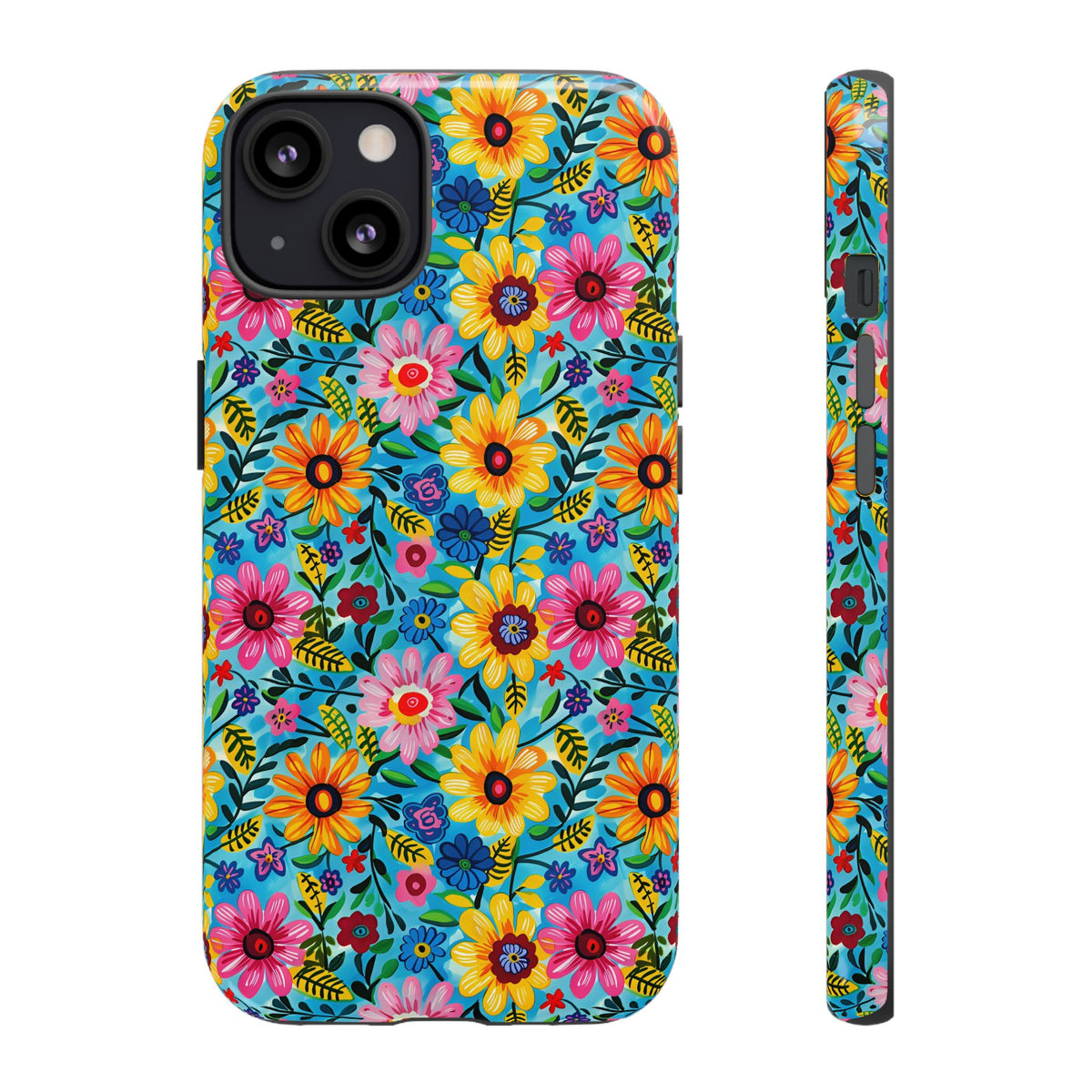 Frida Kahlo's Flower Phone Case – Artistic Elegance for Your Phone 9