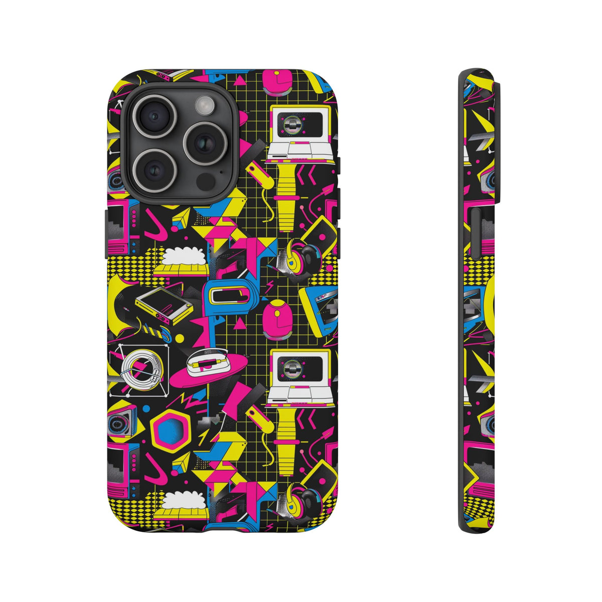 Retro 80s Seamless Phone Case – Vintage Style Meets Modern Protection 149