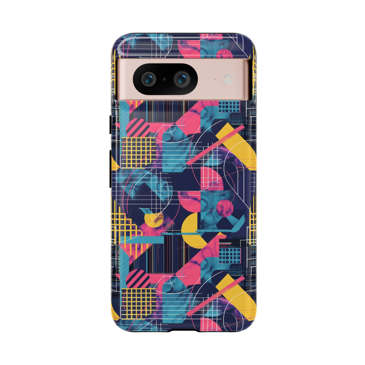 Retro 80s Seamless Phone Case – Vintage Style Meets Modern Protection 188