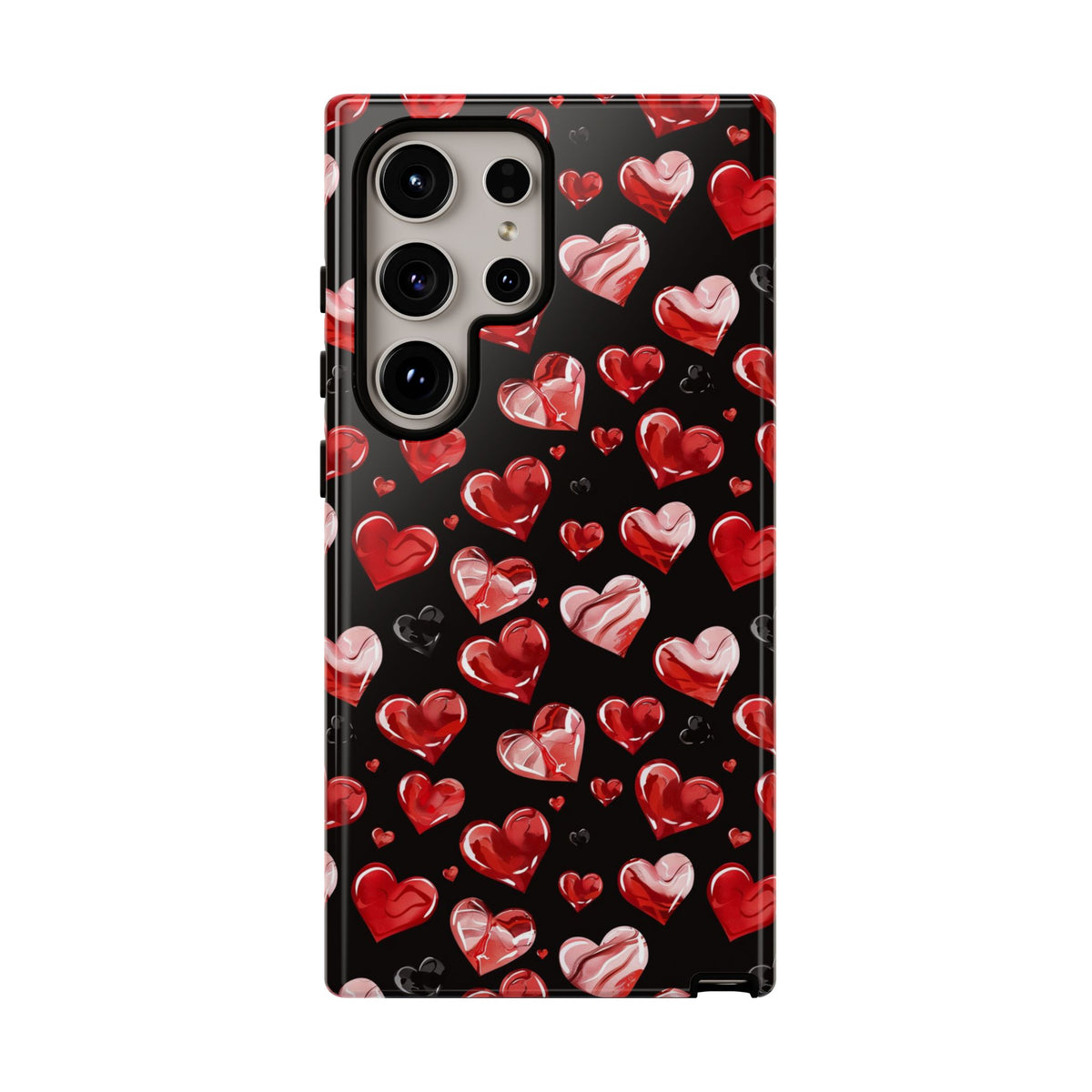 Heart Pattern Phone Case – Stylish & Loving Design for Your Device 365