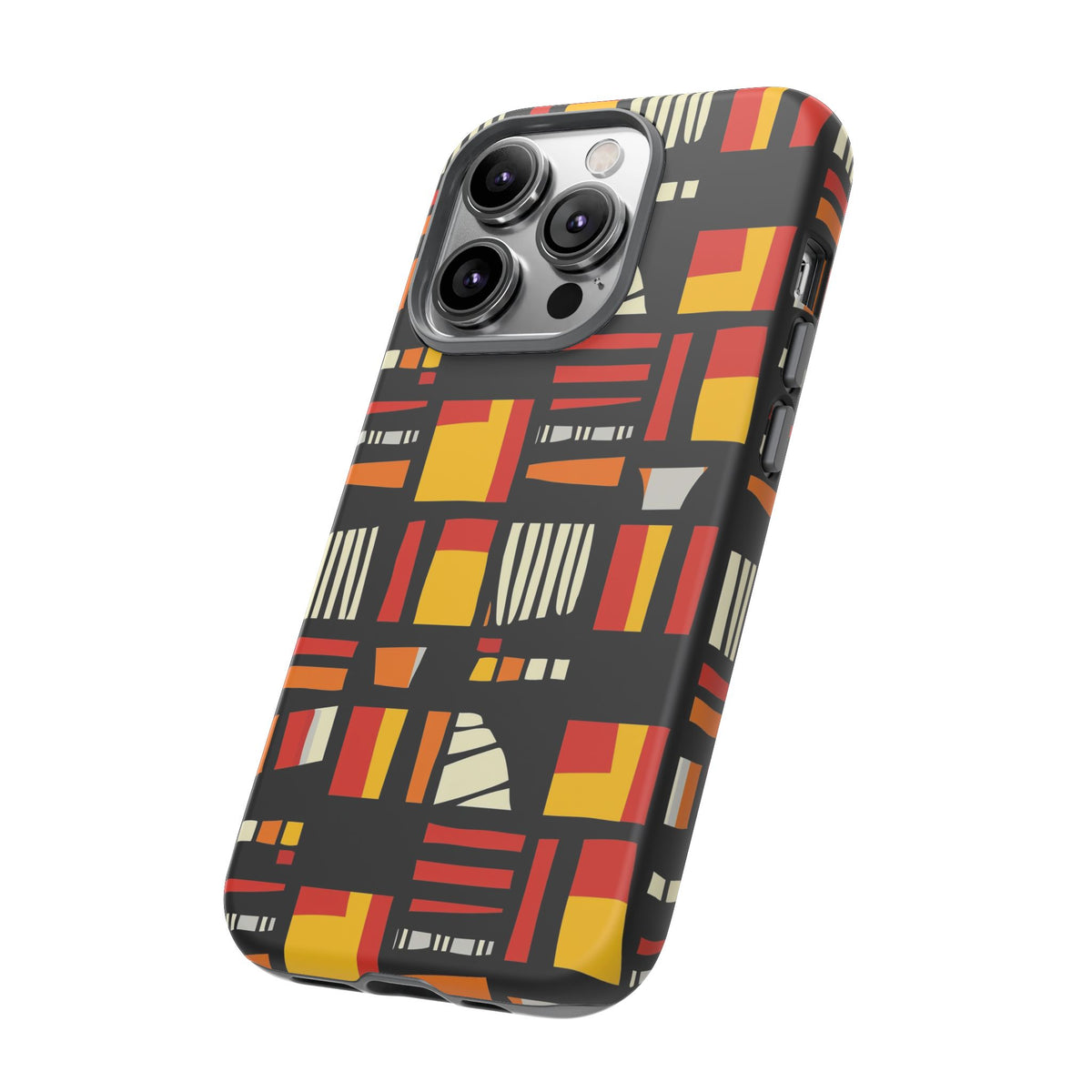 Stylish African Pattern Phone Case – Unique and Vibrant Protection 099