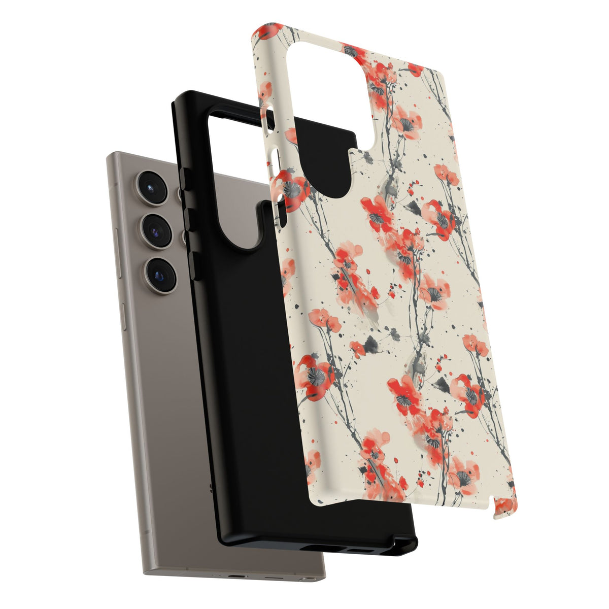 Japanese Pattern Phone Case – Elegant & Timeless Design for Your Phone 045