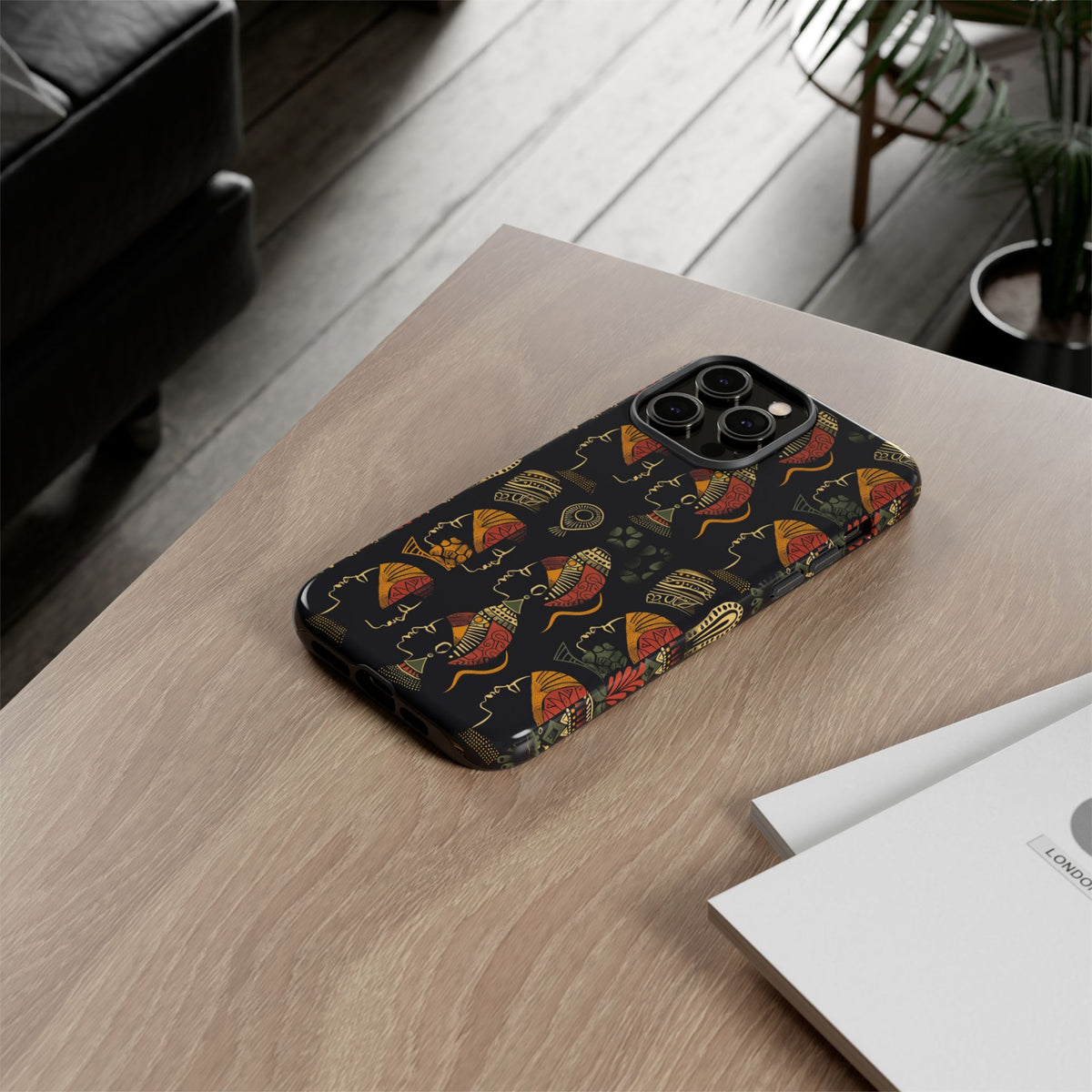 Stylish African Pattern Phone Case – Unique and Vibrant Protection 244