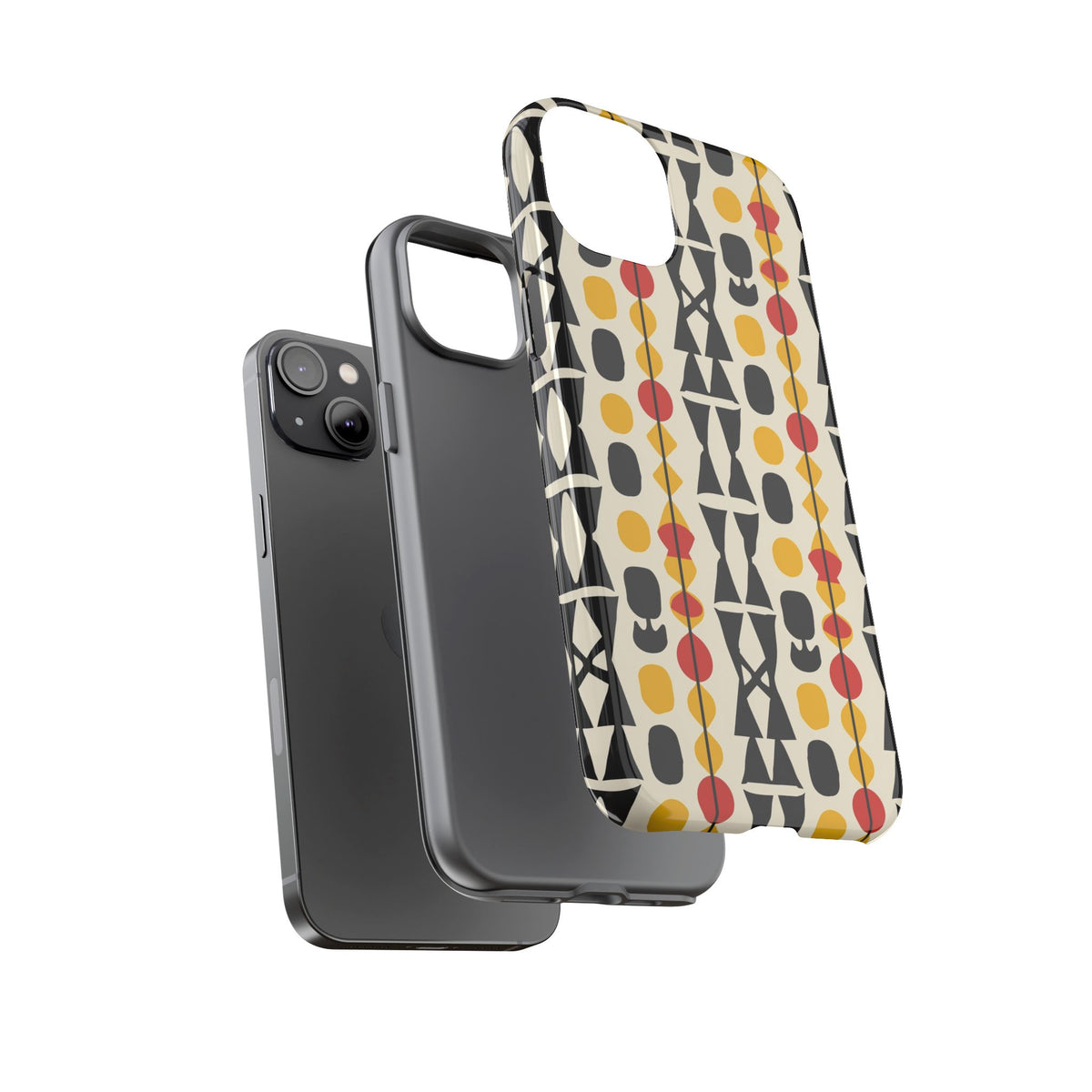 Stylish African Pattern Phone Case – Unique and Vibrant Protection 194