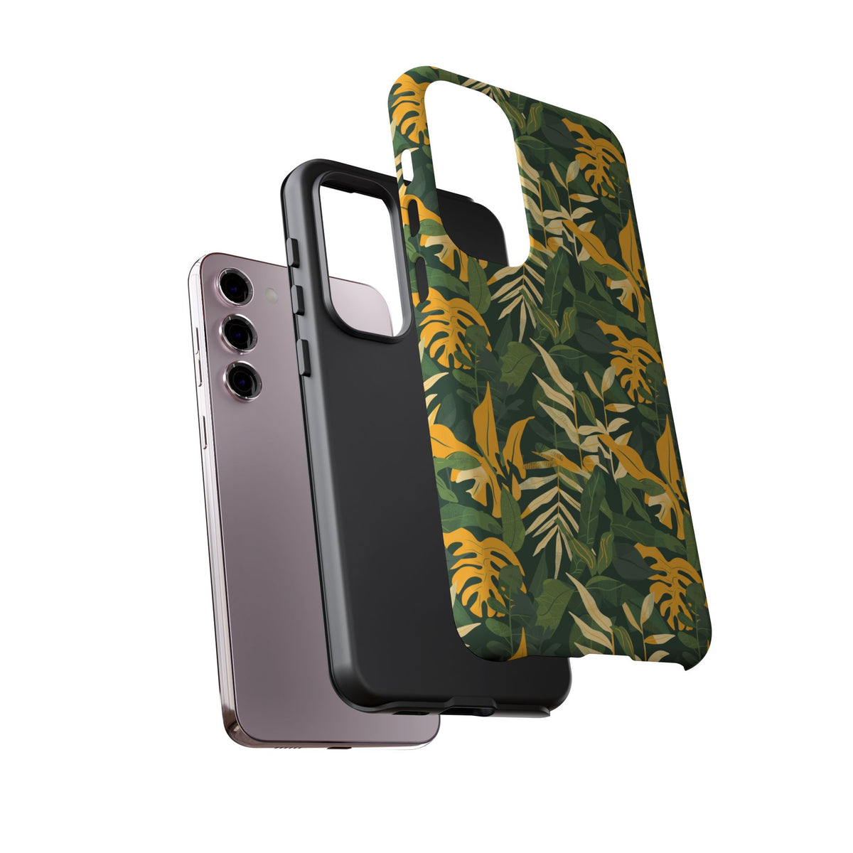 Jungle Pattern Phone Case – Exotic & Lush Design for Your Phone 347