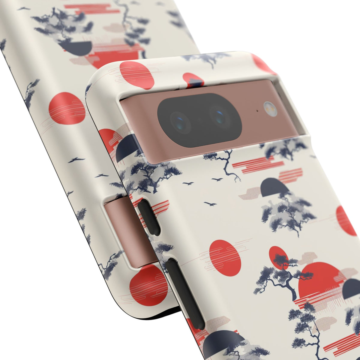 Japanese Pattern Phone Case – Elegant & Timeless Design for Your Phone 047