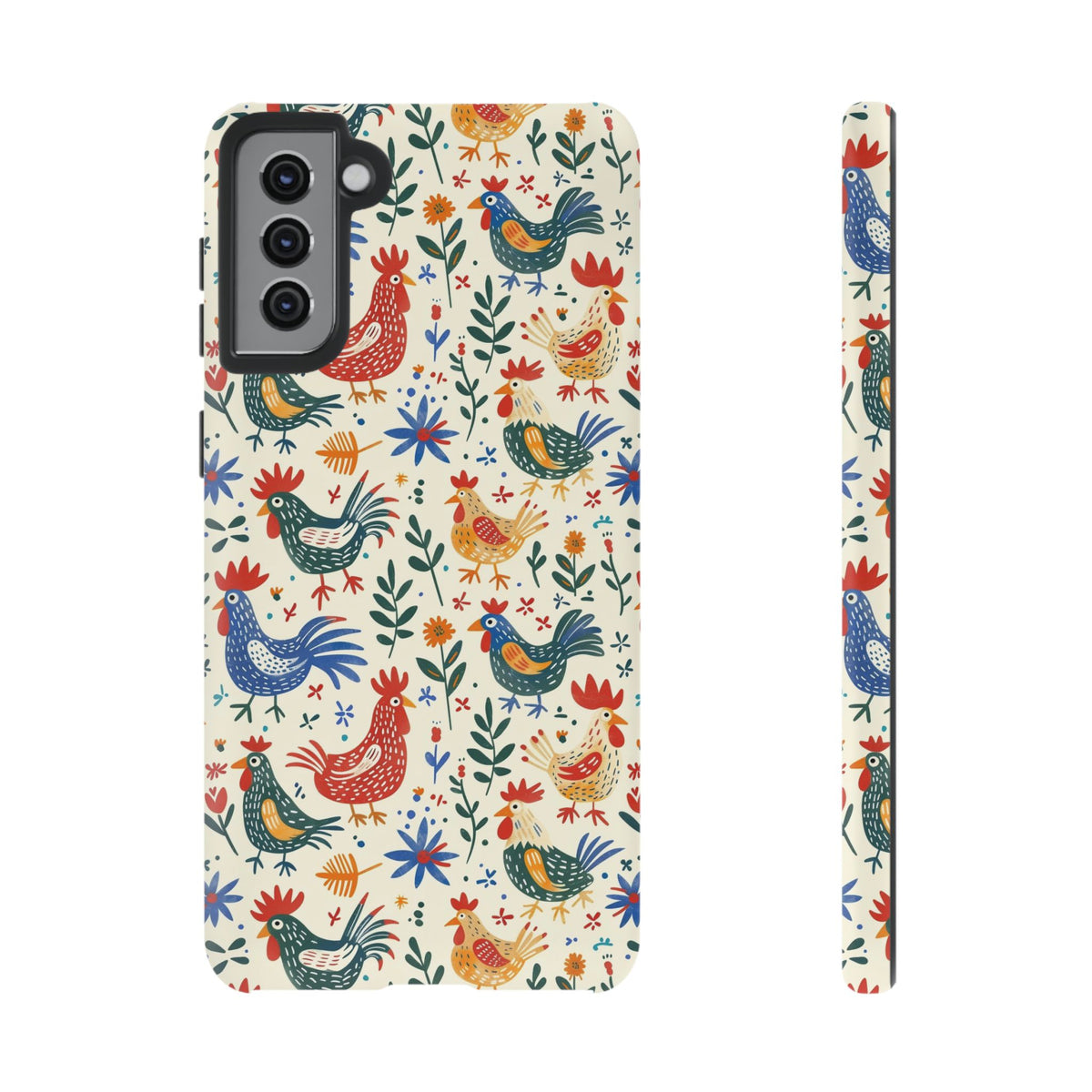 Birds Seamless Pattern Phone Case – Elegant and Timeless Avian Design 8