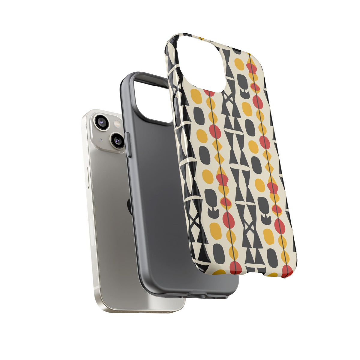 Stylish African Pattern Phone Case – Unique and Vibrant Protection 194