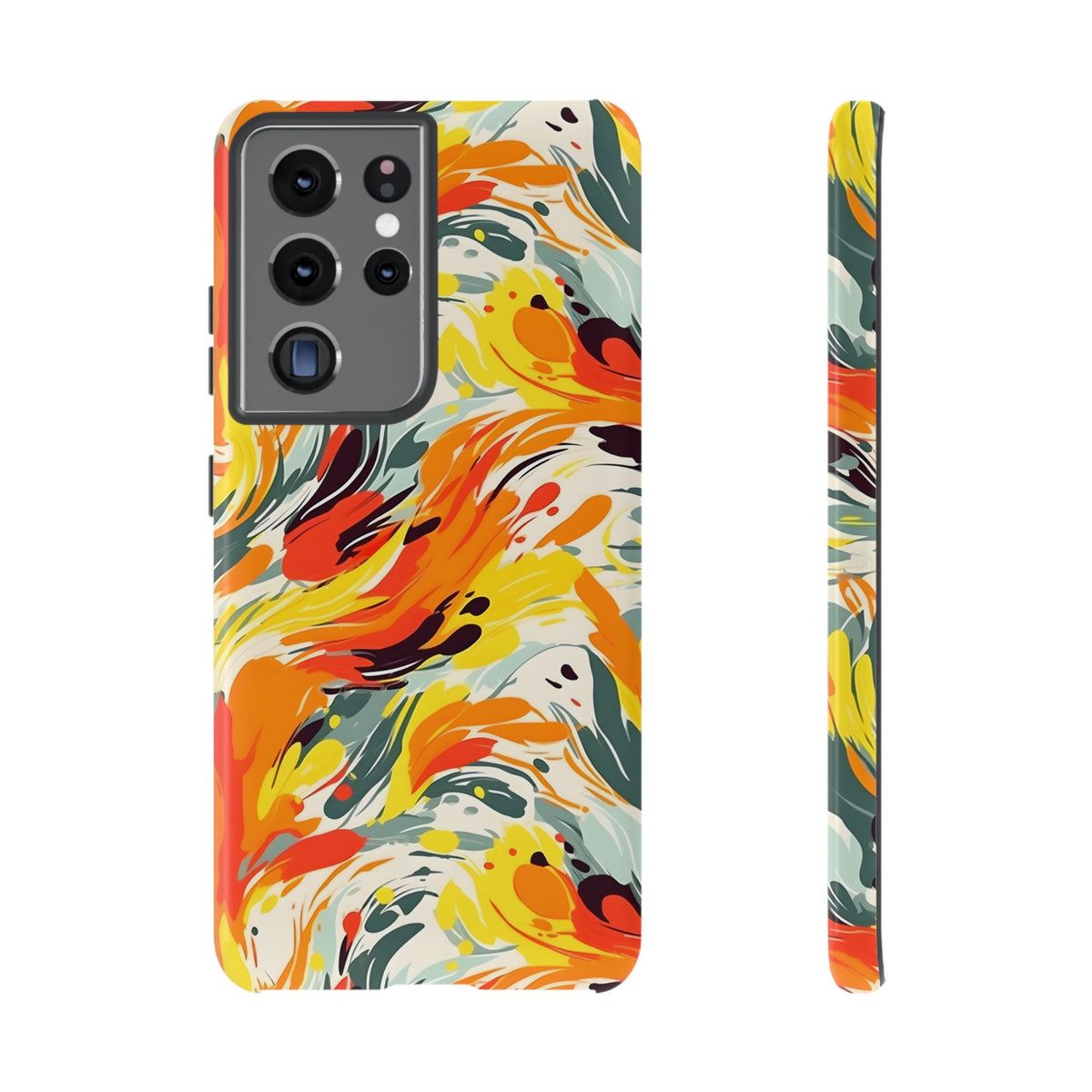 Abstract Painting Design Phone Case – Modern Art-Inspired Phone Cover 5