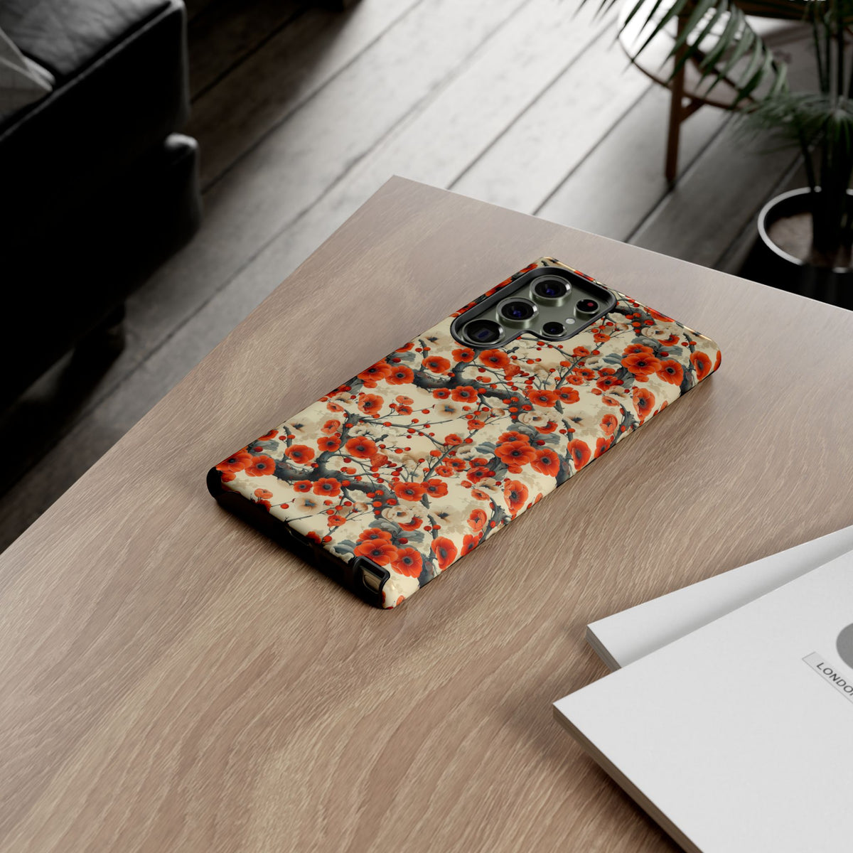 Japanese Pattern Phone Case – Elegant & Timeless Design for Your Phone 084