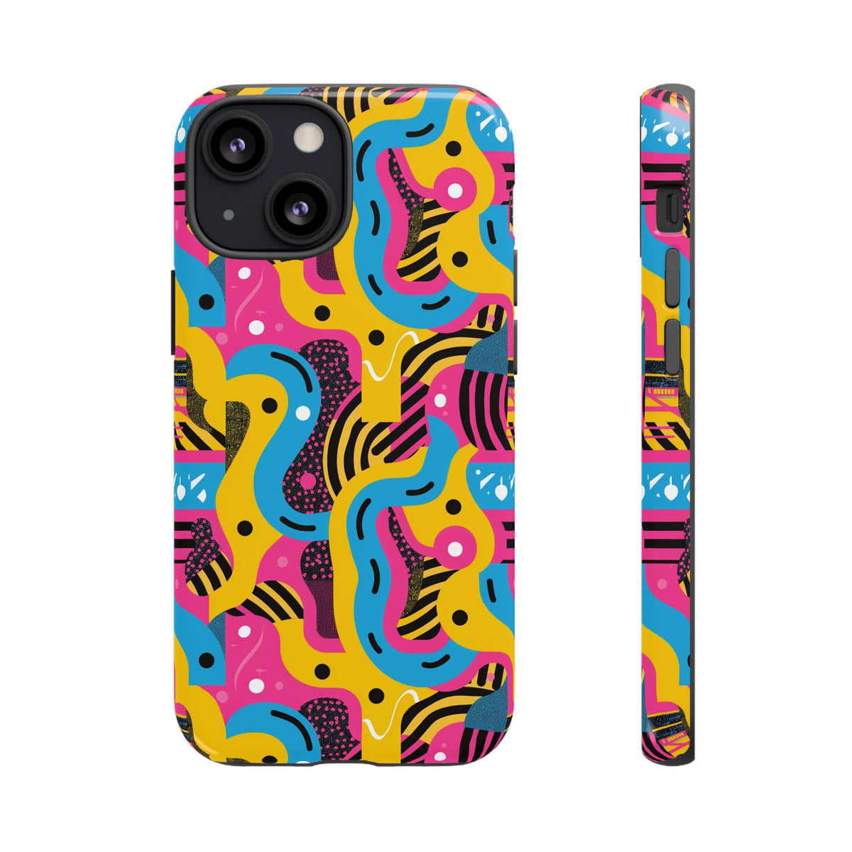 Retro 80s Seamless Phone Case – Vintage Style Meets Modern Protection 109