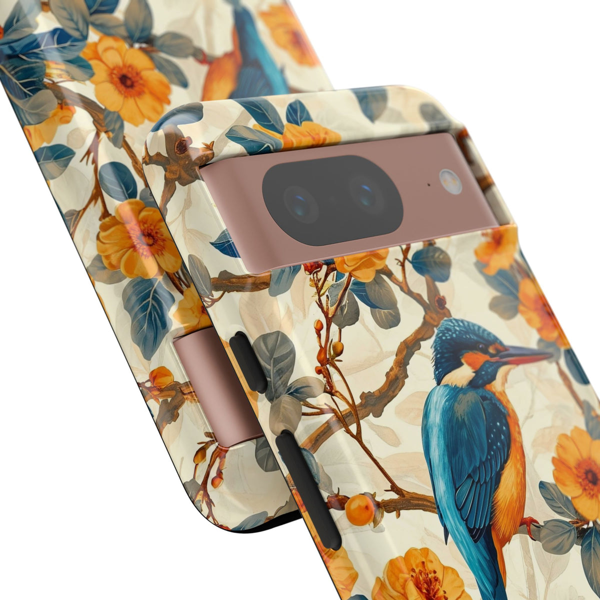 Birds Seamless Pattern Phone Case – Elegant and Timeless Avian Design