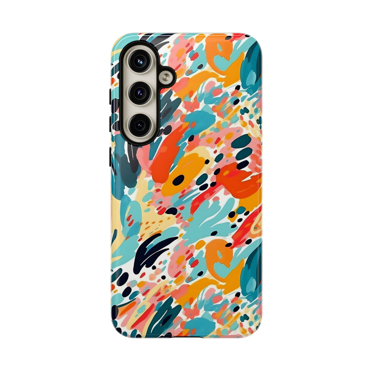 Abstract Painting Design Phone Case – Modern Art-Inspired Phone Cover 7